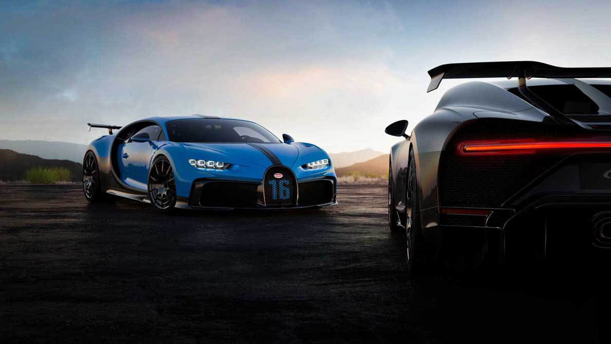Bugatti Chiron Pur Sport 登场，最大马力1500Hp！