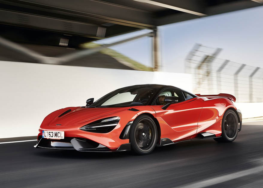 McLaren 765LT 0 - 100 1.9 secs