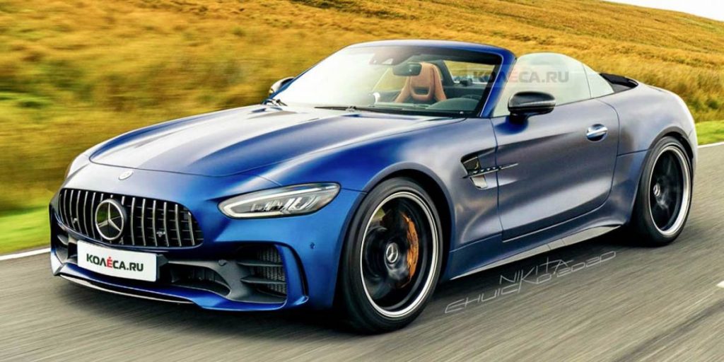 2022 Mercedes-AMG SL 最新细节曝光，超科幻内装设计 + 全新 4.0L V8 Hybrid 引擎！动力800Hp ...