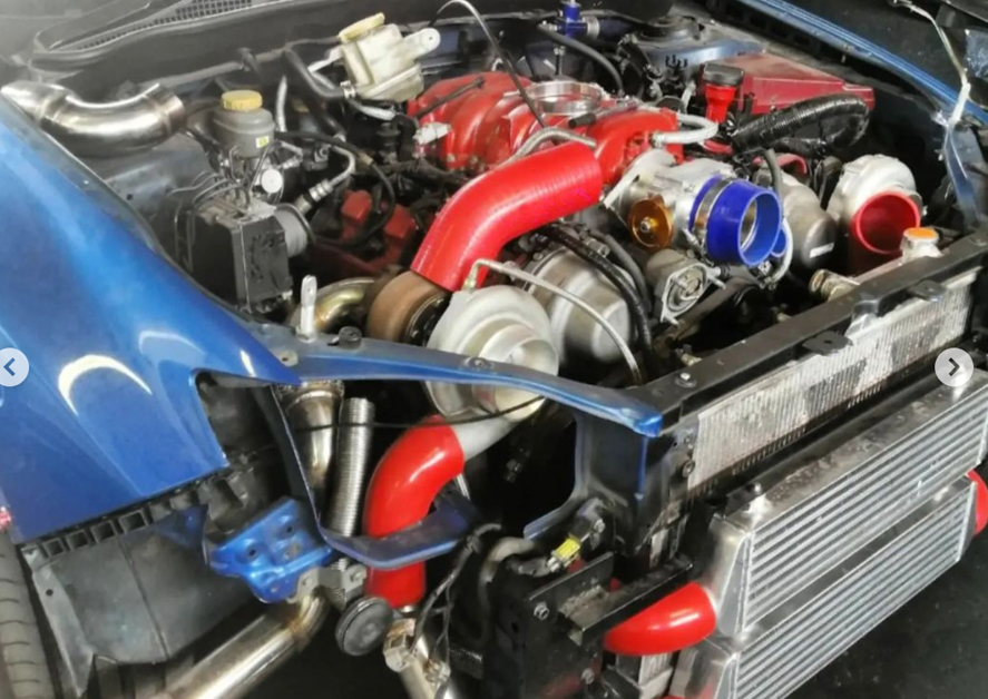 Subaru WRX Lexus V8 Engine