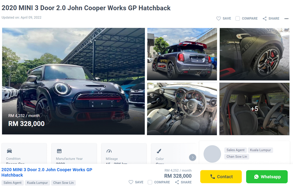 Mini JCW GP