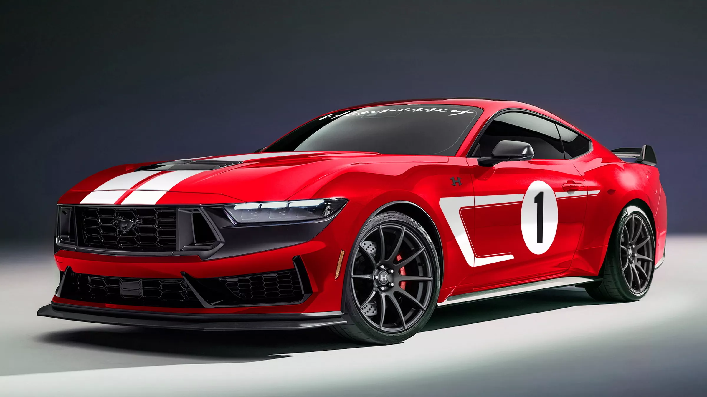  Hennessey Ford Mustang Dark Horse 5 0 V8 850Hp Carbon 