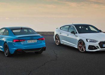 小改款 2020 Audi RS5 Sportback 与 Coupe  登场