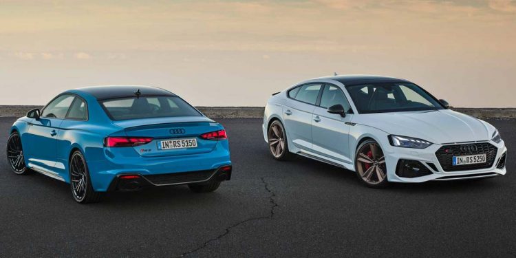 小改款 2020 Audi RS5 Sportback 与 Coupe  登场