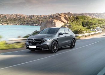 Mercedes EQA 纯电 Crossover 假想图曝光，采用最新 EQ 家族式设计