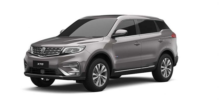 Proton X70 CKD 规格曝光,采用7速DCT变速箱+1.8涡轮引擎