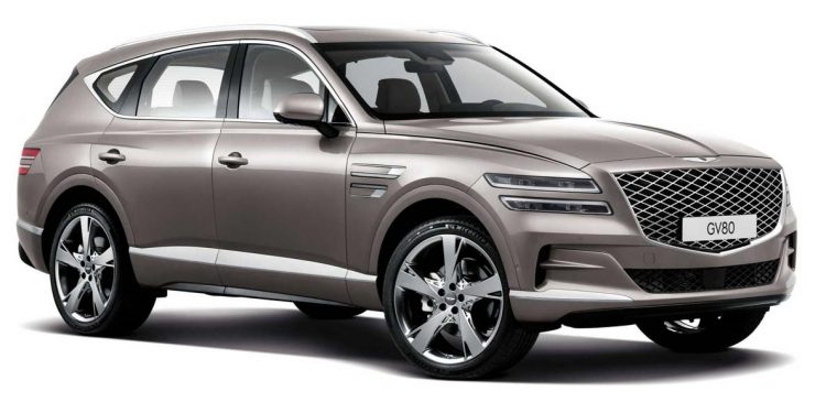 韩系豪华 SUV, Genesis GV80 正式发表