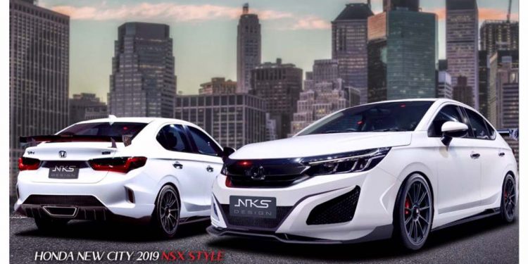 泰厉害！NKS-Design 为新一代 Honda City 推出 NSX 空力改装套件！