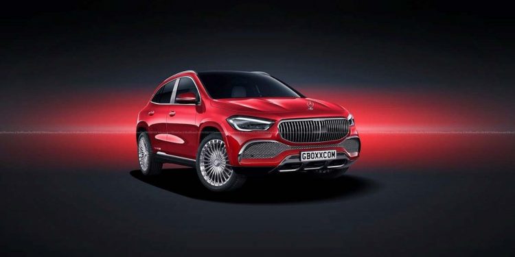 Mercedes-Benz GLA 将会有 Maybach 版本?Maybach GLA 渲染图曝光,全球最奢华的 Crossover?
