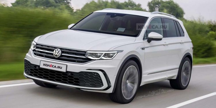 新一代 Volkswagen Tiguan 长这样？导入最新家族设计，2.0L 涡轮增压引擎！