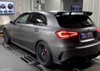 马力增加176Hp，Renntech Mercedes-AMG A45 最大马力到达592Hp！
