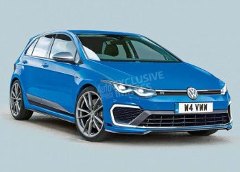 2021 Volkswagen Golf R 谍照流出，最大马力将突破330 PS！