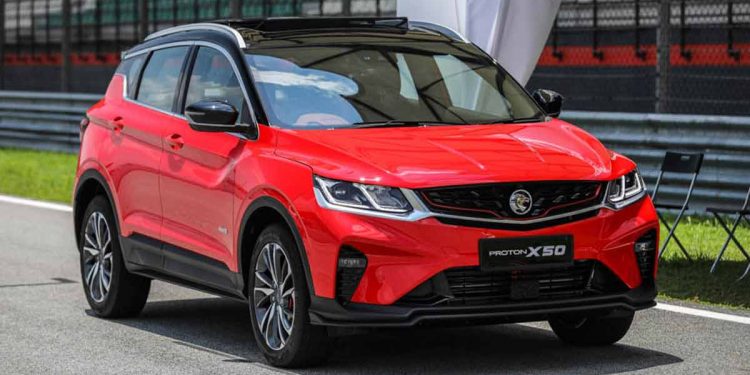 Proton X50 售价公布,由RM79,200 起跳至 RM103,300!