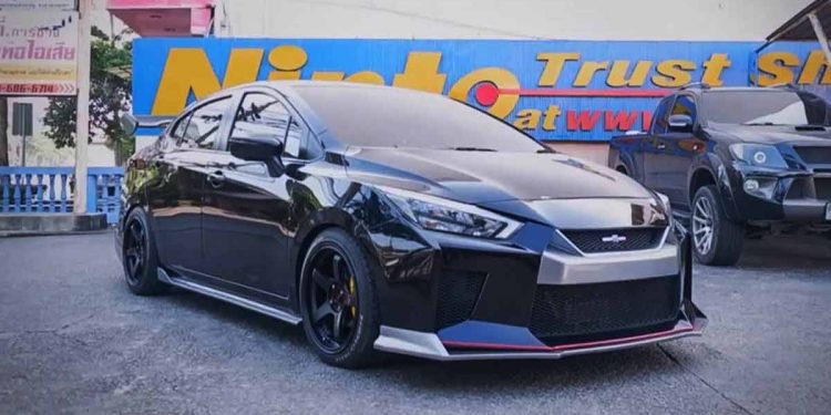 Nissan Almera Turbo 变身 Nissan GT-R R35！2020 Almera 这样改才对嘛！