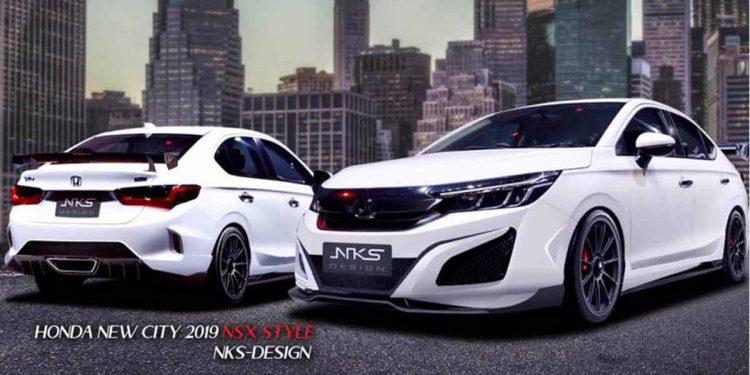 2020 Honda City 变身超跑 NSX!泰国改装车商 NKS Design 玩很大!各位觉得这样帅吗?