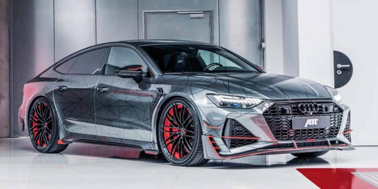 ABT Audi RS7-R ,一辆拥有740Hp+920Nm,0-200KM/H 加速只需10.44秒,极速可达320KM/H 的轿跑!