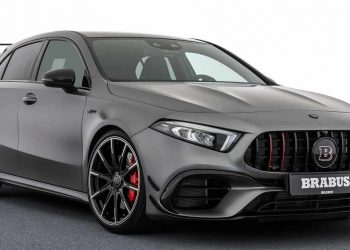 地表最强钢炮！Brabus 操刀改装 Mercedes-AMG A45 S，拥有444Hp+550Nm，3.7秒可破百，极速可达270KM/H！