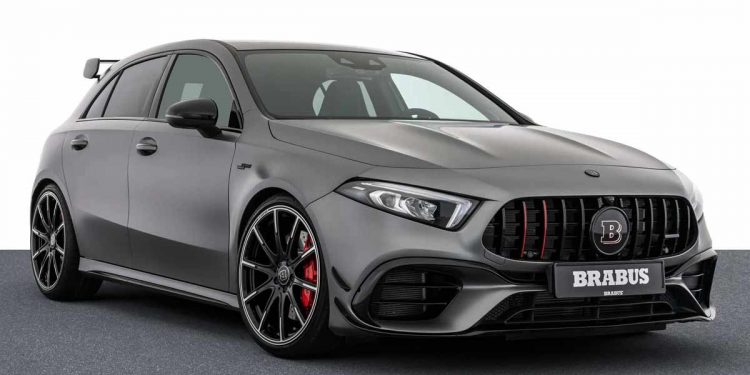 地表最强钢炮!Brabus 操刀改装 Mercedes-AMG A45 S,拥有444Hp+550Nm,3.7秒可破百,极速可达270KM/H!