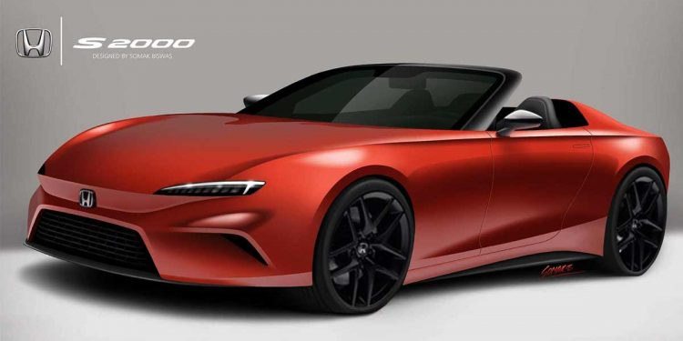 Honda S2000 即将复活!新一代 Honda S2000 长这样?搭载 Type R VTEC Turbo 引擎,马力直逼350Hp!