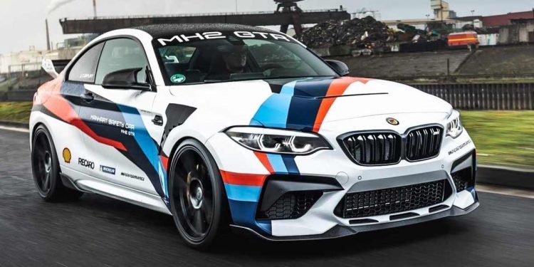马力直逼600Hp!Manhart BMW M2 CS-GTR 小猛兽霸气登场!