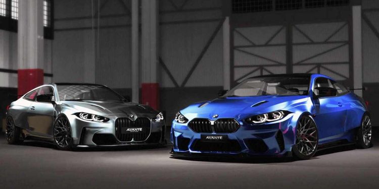 Widebody 就是帅!2021 BMW M4 By Avante Design,杀气爆表的德系 Coupe!