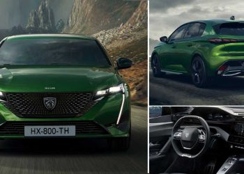 颜值秒杀全场！2021 Peugeot 308 帅气亮相！搭载1.6L Turbo 引擎，拥有360PS+520Nm？