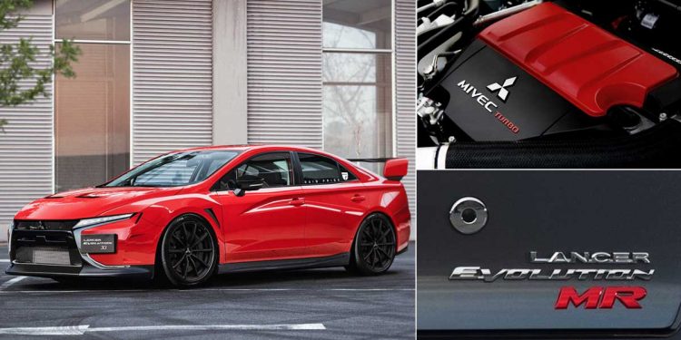 EVO 战神复活了?新款 Mitsubishi Lancer Evolution 设计假想图曝光,4G63T 超强引擎要重见光明了?