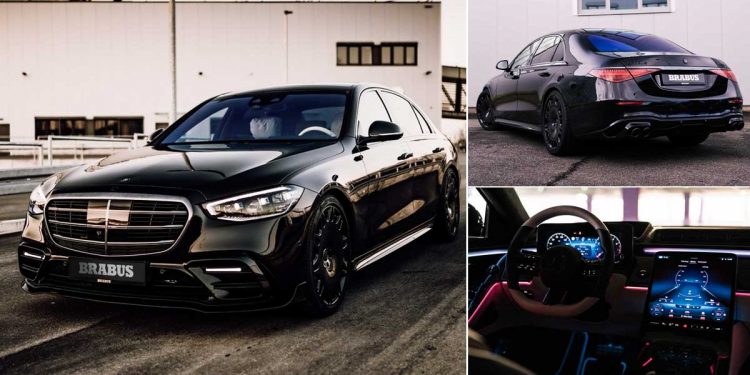 黑恶魔 Mercedes-Benz!Brabus 500 S-Class,一辆拥有493Hp+590Nm,4.7秒可破百的恶魔!