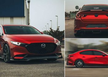 Mazda 魂动就是帅！Mazda 3 Sedan 改装实战！来看看我国这辆回头率爆表的马 3！