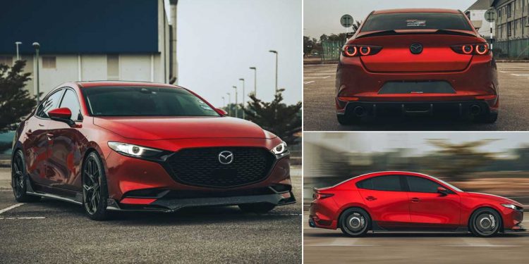 Mazda 魂动就是帅!Mazda 3 Sedan 改装实战!来看看我国这辆回头率爆表的马 3!