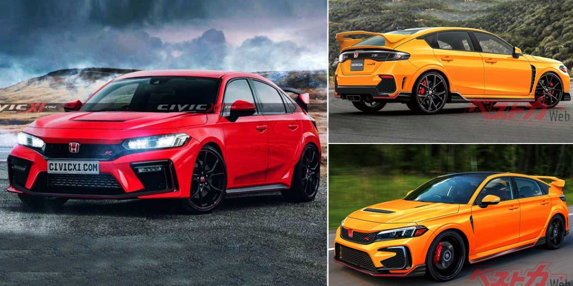 400PS 的 Type R 要来了!2022 Honda Civic Type R 最快明年杀到!采用 VTEC Turbo+Hybrid 引擎!