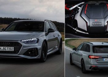 我国售价 RM892K！2020 Audi RS4 Avant，一辆拥有450Hp+600Nm，4.1秒可破百的超帅奶爸车！
