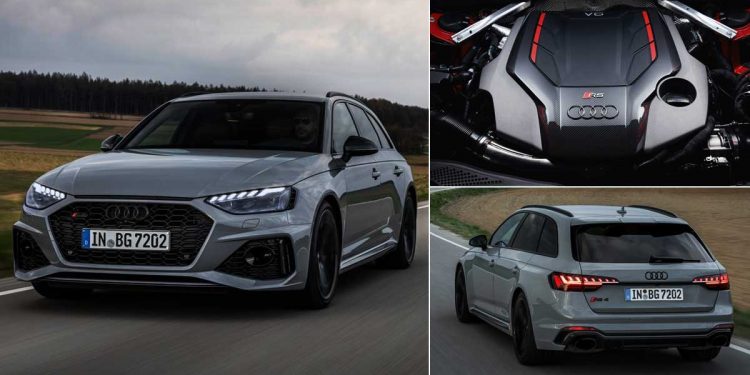 我国售价 RM892K!2020 Audi RS4 Avant,一辆拥有450Hp+600Nm,4.1秒可破百的超帅奶爸车!
