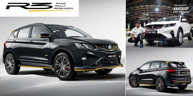 Proton X50 R3 性能版即将登场!由 Proton R3 与 Works Engineering 携手打造!马力200Hp?