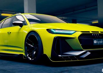 Audi RS6 Avant“风暴宽体”改装套件亮相，颜值爆表，超杀气！这个造型谁受得了？