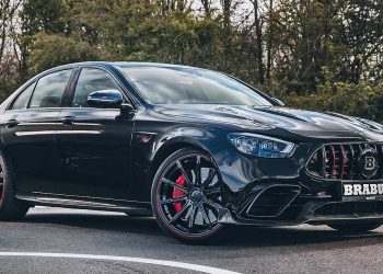 Mercedes-Brabus AMG E63 S，一辆800PS+1000Nm，3秒可破100KM/H 的“黑骑士”！