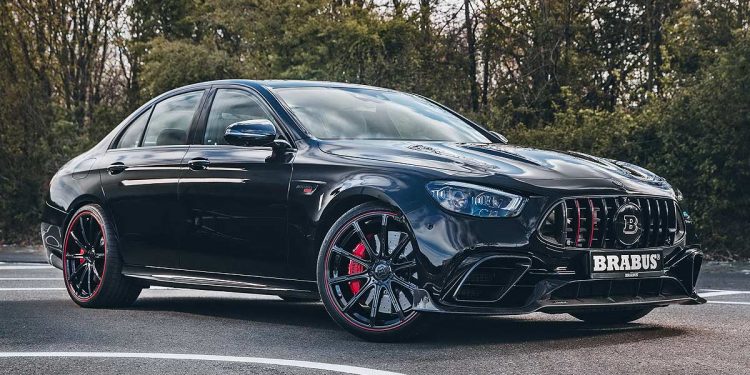 Mercedes-Brabus AMG E63 S,一辆800PS+1000Nm,3秒可破100KM/H 的“黑骑士”!