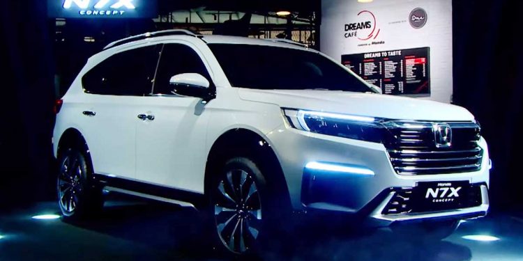 2022 Honda BR-V 原型车全球发布!超酷炫的外形+全新的内装设计!Sporty 的7人座 SUV!