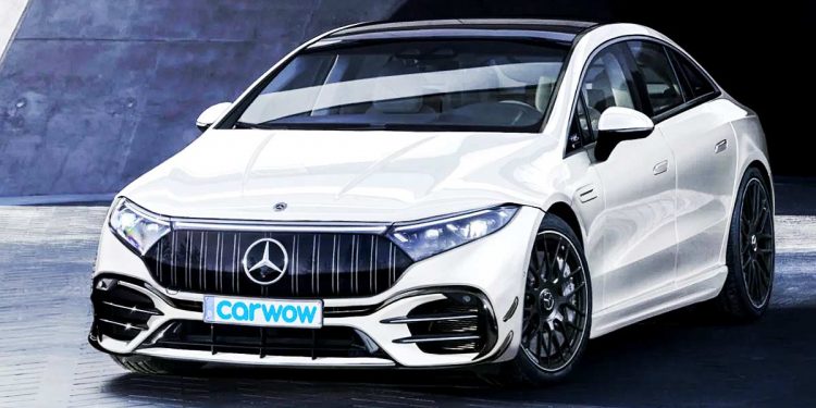 Mercedes-AMG EQS 首次现身,马力 761Hp,2.8秒破100KM/H!战书丢向 Tesla 与 Taycan!