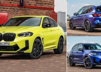 2022 BMW X3/X4 M Competition  强悍登场！503Hp+649Nm 的“ 猛马”高性能 SUV！