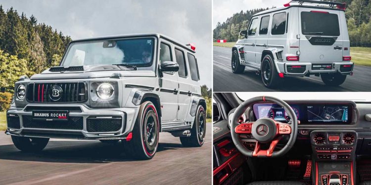 Brabus Rocket 900 AMG G63,一辆900PS+1250Nm,3.7秒可破百的“火箭大 G”!
