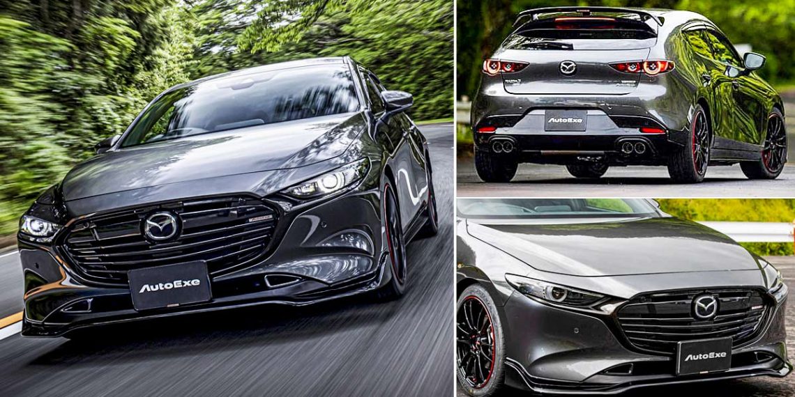 Mazda 3 AutoExe 全新改装套件出炉！全方位升级，颜值爆表，超 Sporty！
