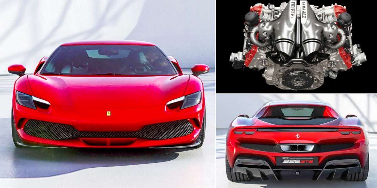 Ferrari 296 GTB 强势登场!全新3.0L V6 Twin Turbo Hybrid 引擎爆发830PS!