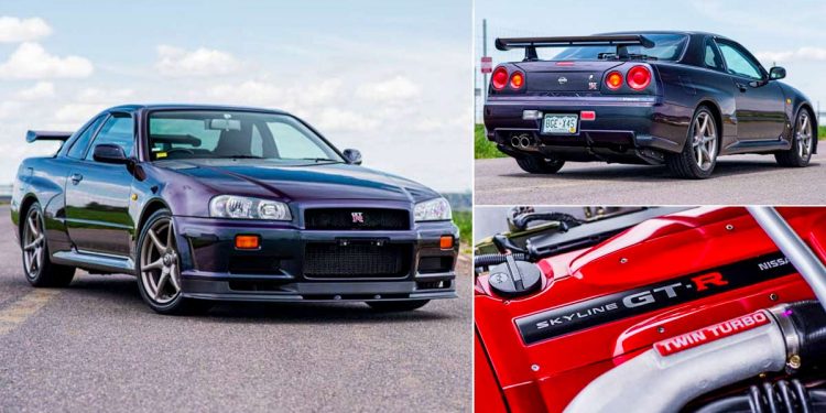 Nissan Skyline GT-R R34 V-Spec “午夜紫”特别限量版以 RM1,308,000 超高车价售出!