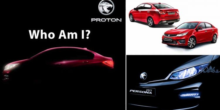 2021 Proton Persona 官方预告发布,确定即将登场,更换全新 CVT 变速箱 ,LED 头灯,先进主动安全配备!