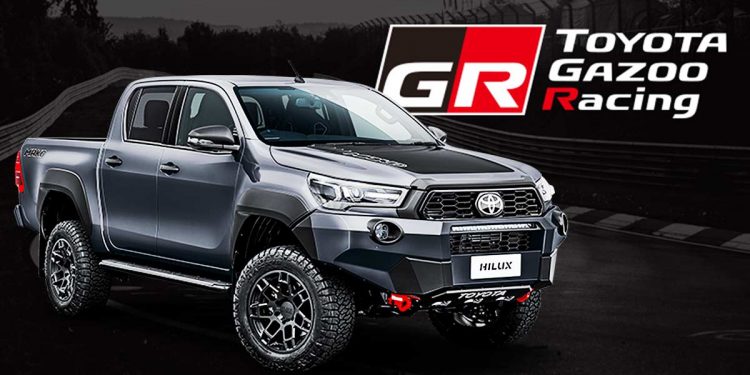 Toyota GR Hilux 首次现身!搭载 3.3L V6 双涡轮增压引擎,306PS+700Nm 的暴力性能皮卡车!