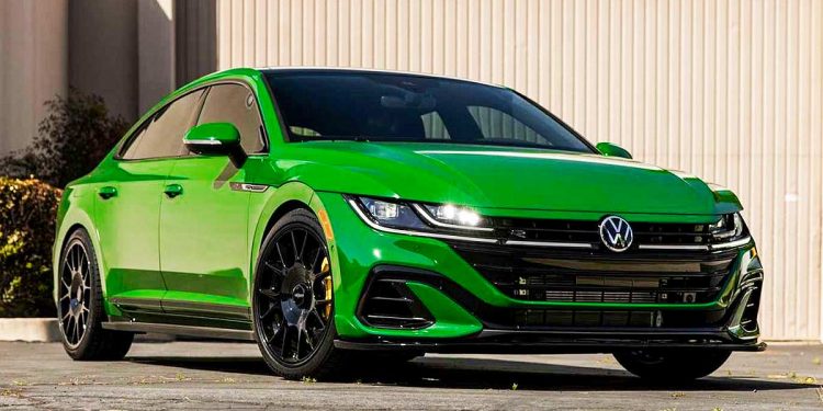 Volkswagen Arteon Big Sur 官方改装版“绿巨人”亮相！颜值爆表的绿黑配 Arteon 轿跑！