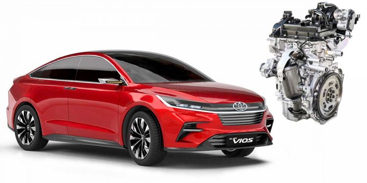 我国值得期待的新车:2022 Toyota Vios!或明年发布,用1.0L Turbo 引擎,120PS+200Nm!