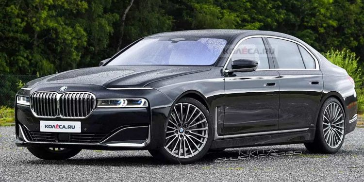 2022 BMW 7 Series 首次现身,采用分离式 Laser Light 镭射头灯,更换 V8 双涡轮引擎!