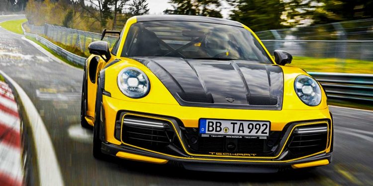Porsche 911 TechArt GTstreet R,800PS+950Nm,极速350KM/H 的“赛道终极机器”!
